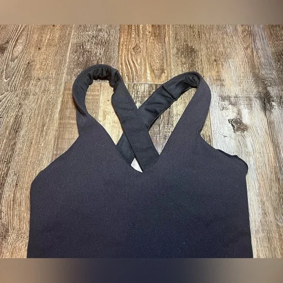 Alo Elevate Rib Tank Top in Black Women’s Size X-Small - Picture 3 of 6